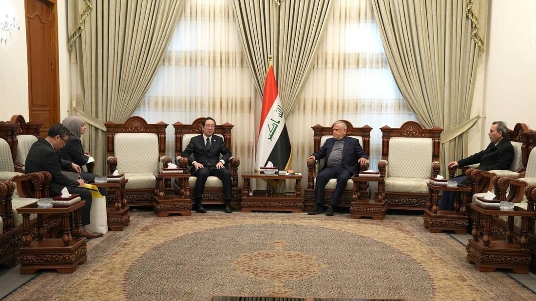 سفير كوريا الجنوبية يزور هادي العامري لبحث أوضاع المنطقة