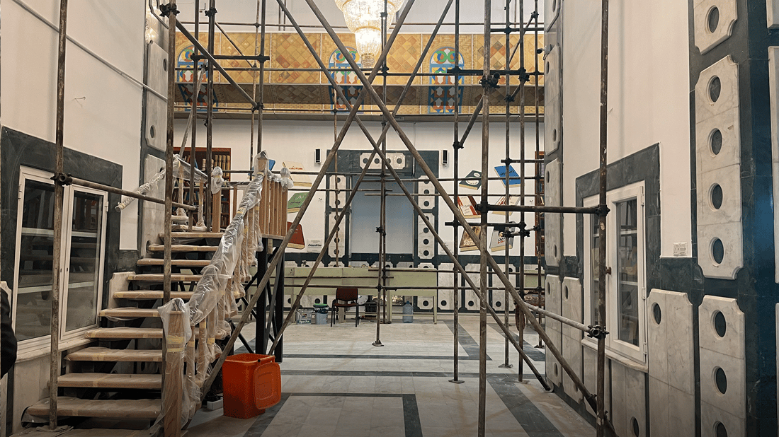 کتێبخانەی گشتی سلێمانی خۆی نوێ دەکاتەوە