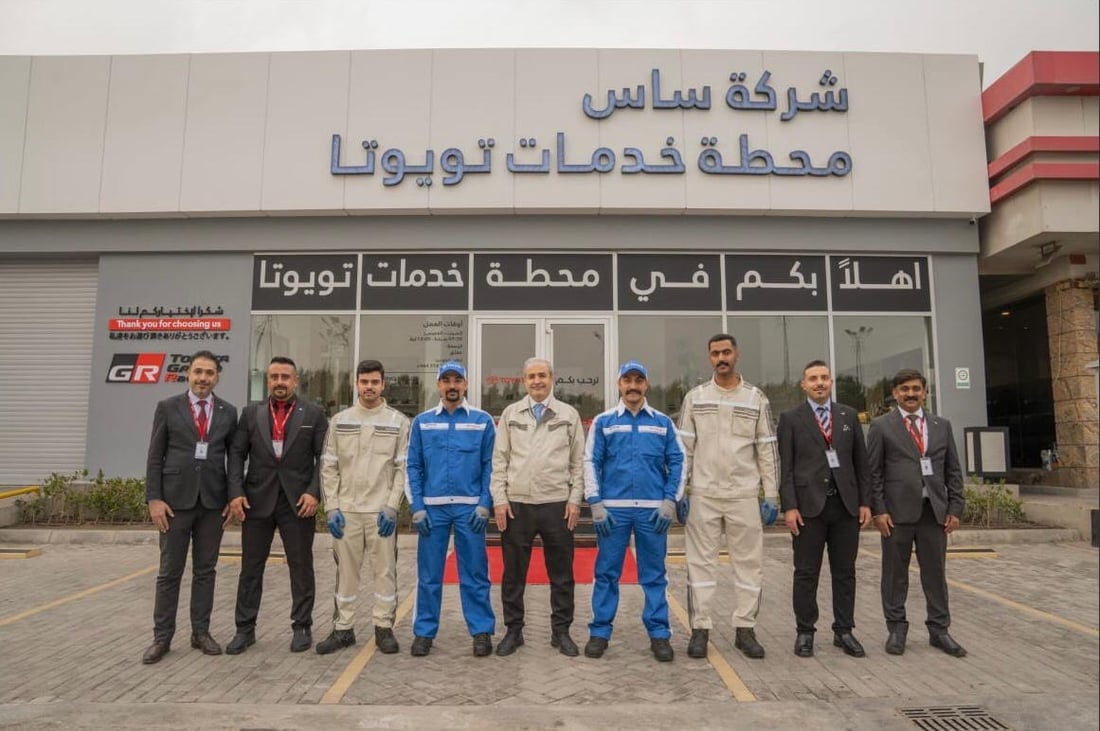قطع غيار تويوتا تنتشر في بغداد.. مراكز صيانة جديدة بالدورة وحي تونس
