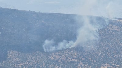Massive forest fire in Qaradagh brought under control after 20 hours