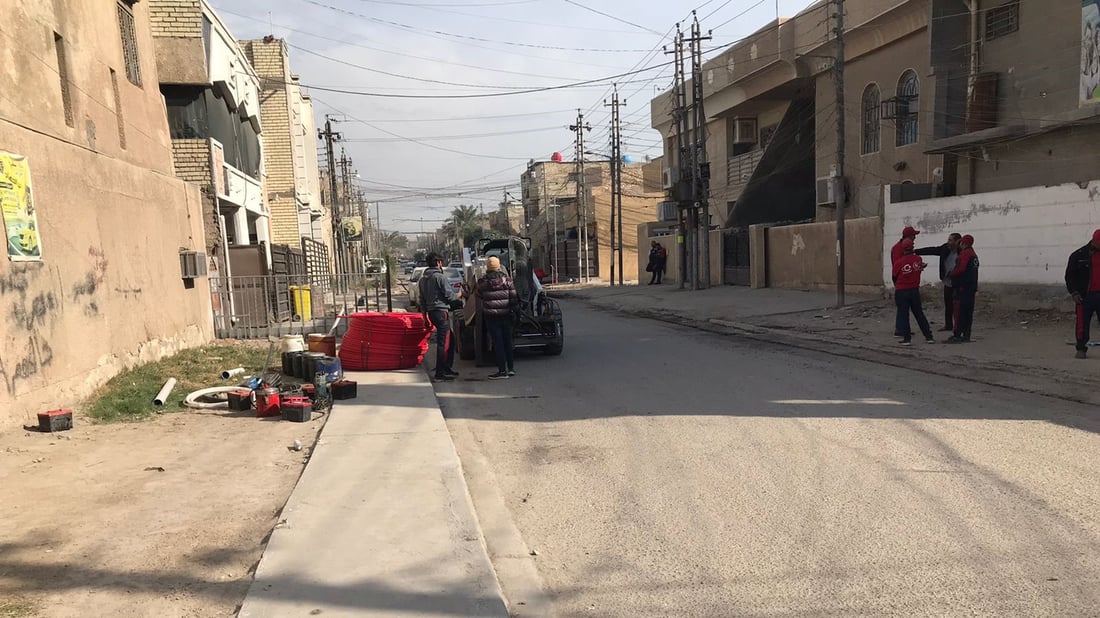 شكاوى من 3 أحياء بغدادية.. شركات الانترنت تدمّر الشوارع ولا تعيدها كما كانت