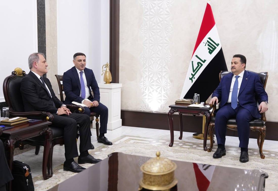 Al-Sudani meets Azerbaijani FM, invites state oil company to invest in Iraq’s energy sector