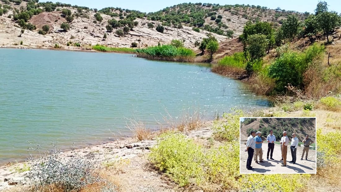 له‌ ناحیه‌ى مانگێشك به‌پێی پلانێك ئاوى رووبار بۆ جوتیاران دابه‌شده‌كرێت