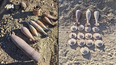 لە چوار ناوچەی هەولێر 30 مینی دژە کەسی هەڵگیرانەوە