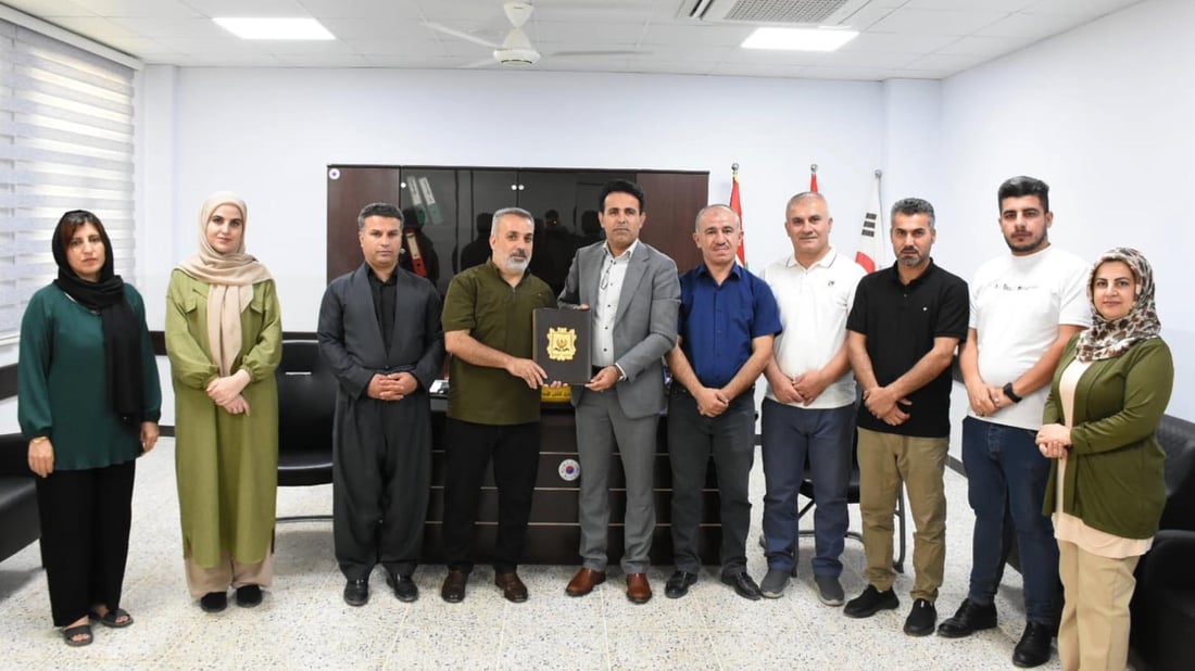 پرۆژەی لەبری سەوزکردن باخچەیەک بۆ کۆمەڵگەیه‌كی پەروەردەیی هه‌ڵه‌بجه‌ دروستده‌كات