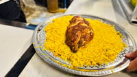 دجاج كهرمانة صار في الكوت والكادر بغدادي.. الوجبة الأول...