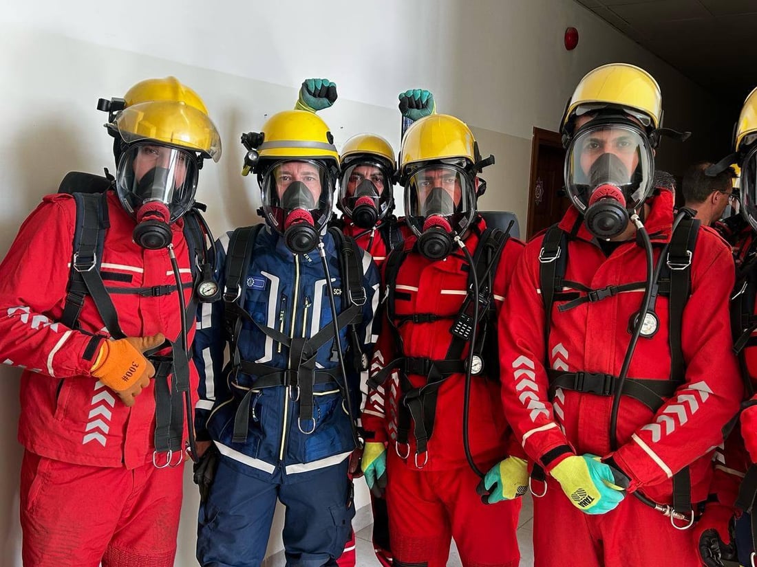 کارمەندانی بەرگری شارستانی هەولێر بوون بە پسپۆڕی رزگار کردن