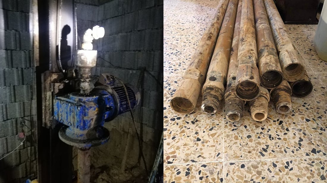 لەسەر هەڵکەندنى بیرى نایاسایى دوو کەس دەستگیرکران
