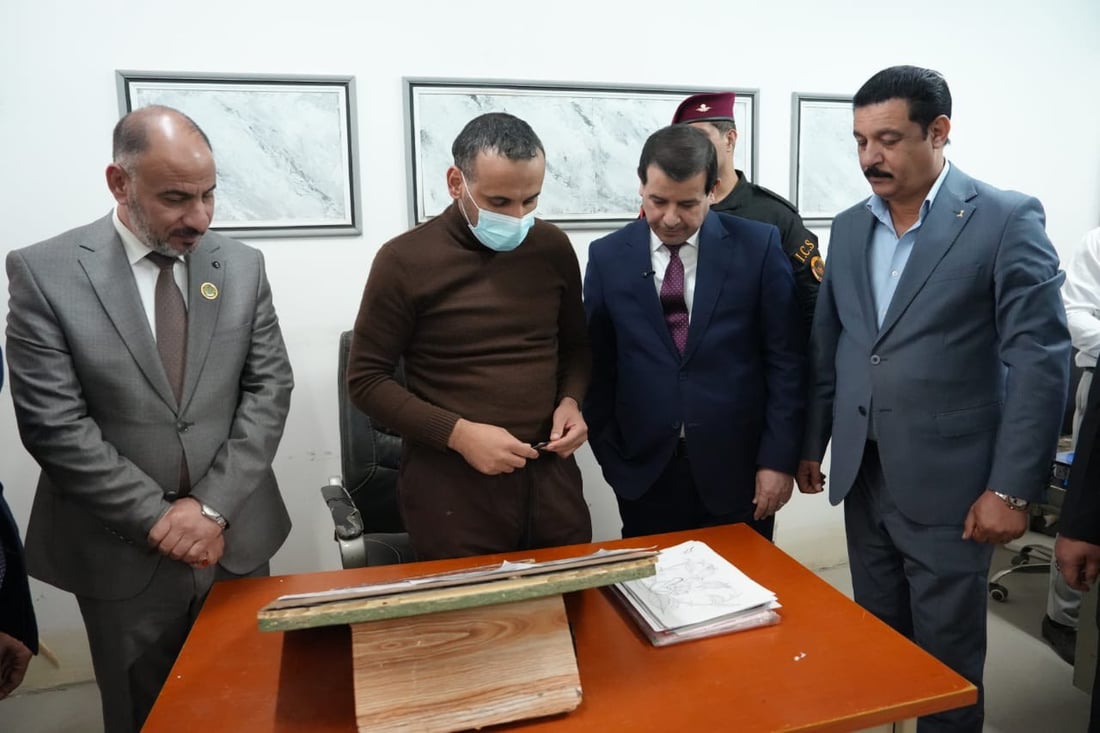 صور: افتتاح مدرسة داخل سجن الناصرية المركزي