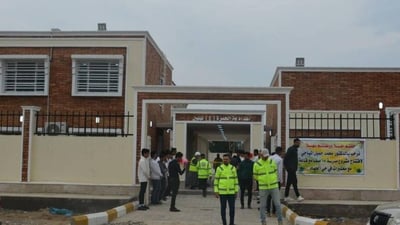 صور: افتتاح إعدادية جديدة لاستيعاب 650 طالبا في أكبر أحياء الكوت