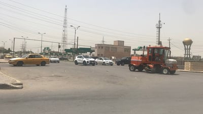 المرور: هذا ليس اختصاصنا.. تقاطع صحة أبو دشير حوادث كل يوم والزحام ليل نهار (صور)