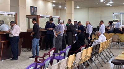 دوای 86 رۆژ خانەنشینانی سلێمانی بە نیگەرانییەوە موچەكانیان وەرگرت