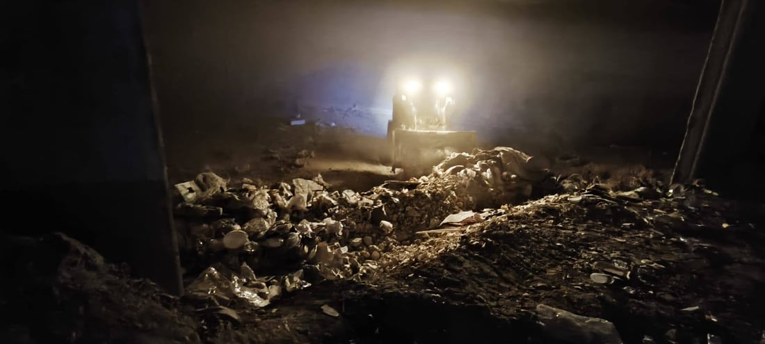 به‌مشه‌وه‌ ژێر پردى سه‌یداوه‌ى هه‌ولێر پاككرایه‌وه‌