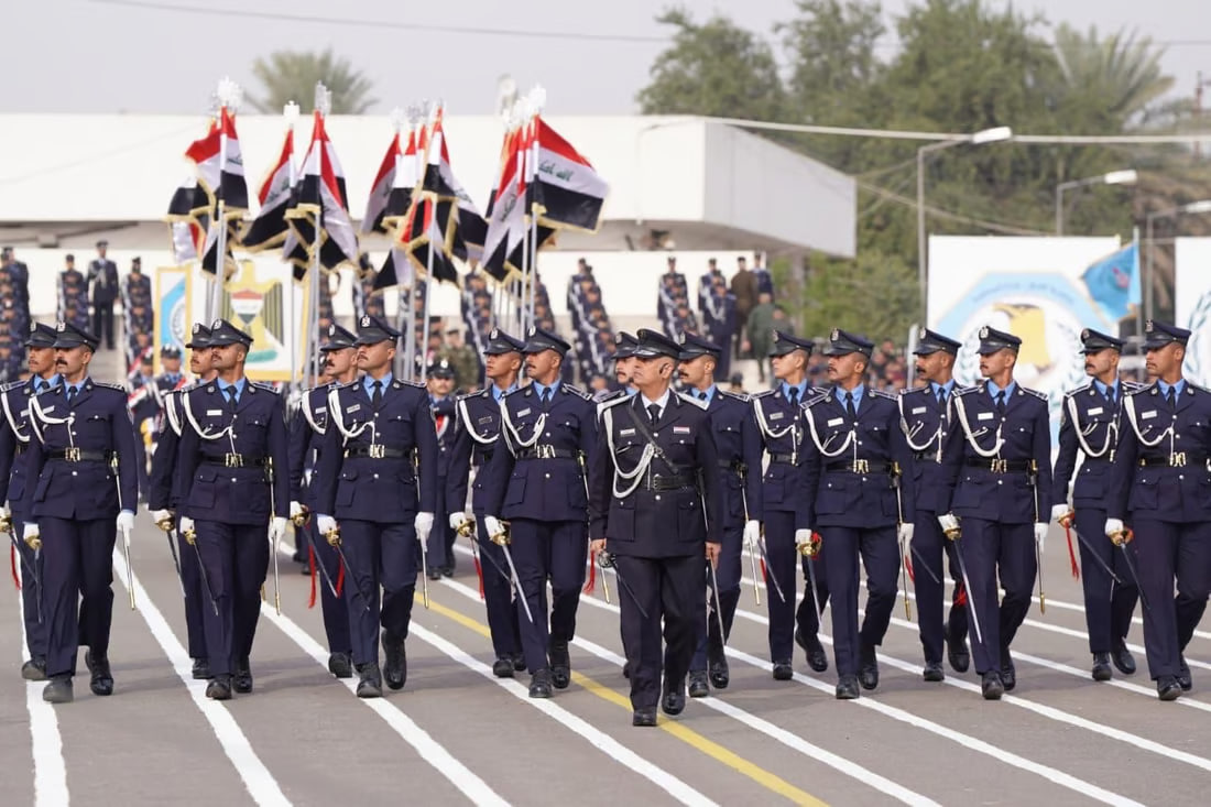 Parade celebrates 102nd anniversary of Iraqi police’s founding