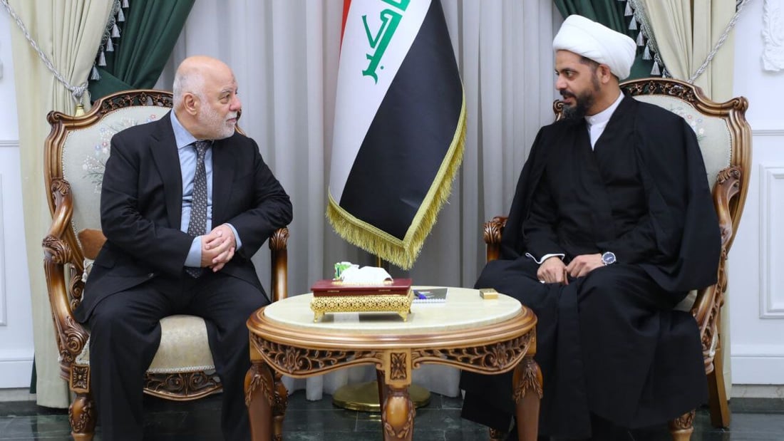 العبادي أول زوار الخزعلي.. ماذا حصل في طهران؟