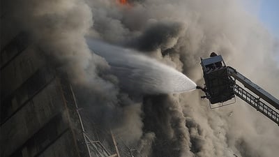 عجلات إنقاذ بارتفاع 70 متراً وطائرات إطفاء ستصل العراق قريباً