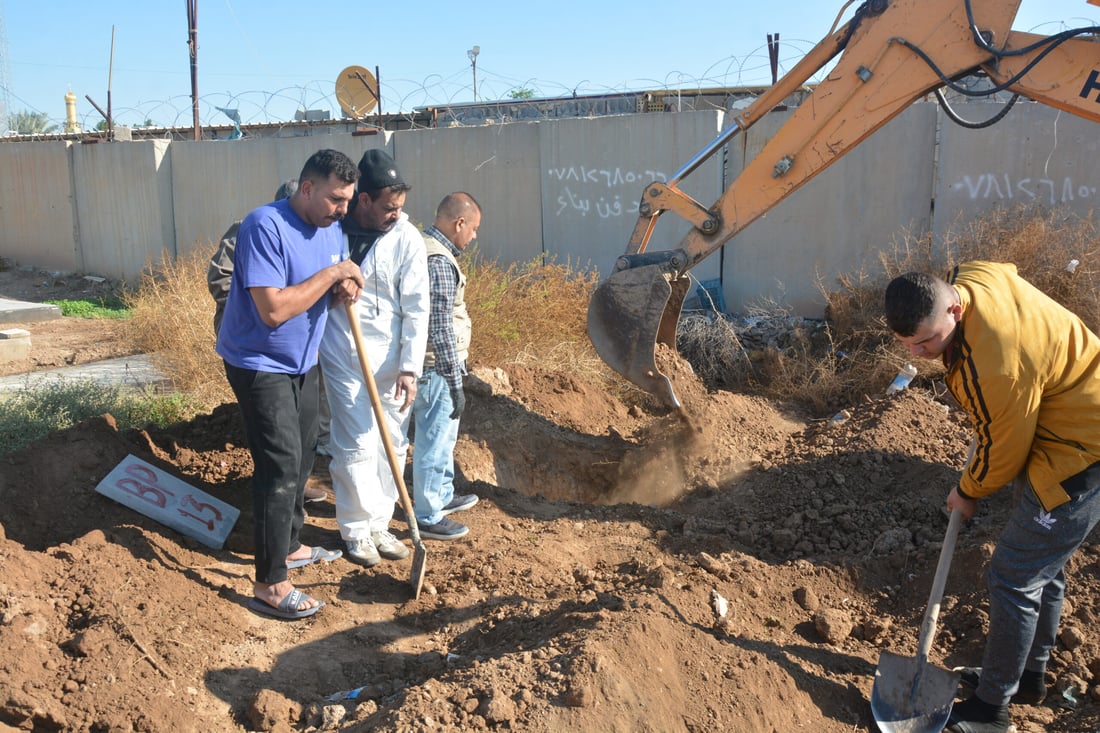 Mass grave victims from 2014 ISIS atrocities laid to rest in Balad