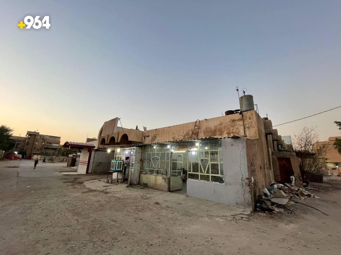 لا أحد يريد تأجير المحلات رغم تخفيض السعر.. صور من سوق شقق العدالة في النجف