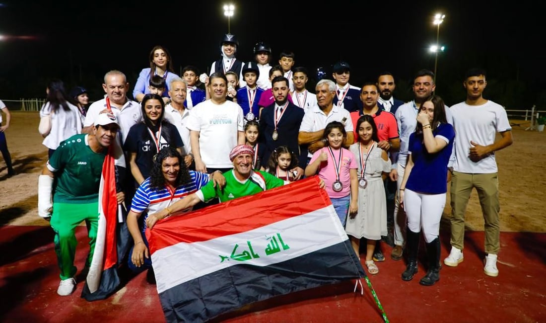 فرسان العراق وفارساته تنافسوا في القفز الأولمبي.. وجمال الخيول في مسابقة قريبة