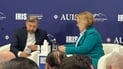 Barbara Leaf and Iranian deputy foreign minister share stage to debate regional shifts