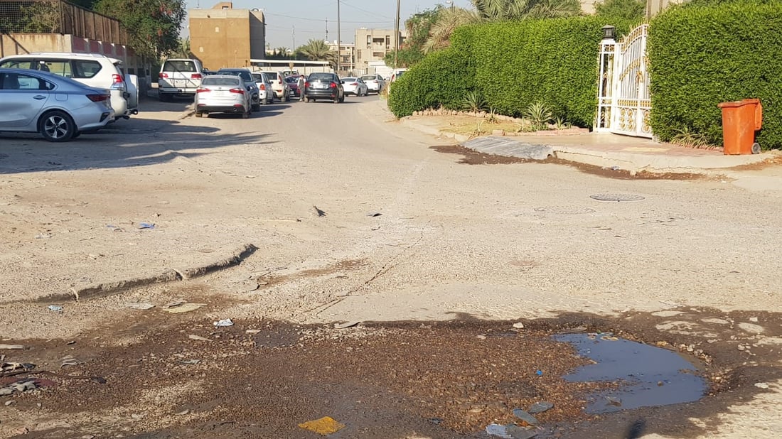 صور: محاولة تغيير الاسم مقابل الخدمات فشلت في “حي صدام”.. أمانة بغداد لن تبلط!