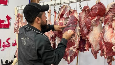 بغداد لا تصدق.. لحوم الحكومة أرخص من السوق بكثير تزامناً مع ارتفاع الأسعار (صور)