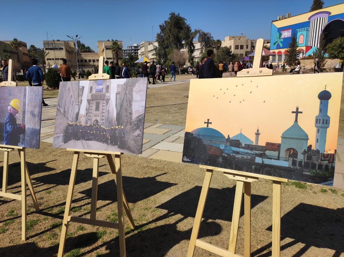 صور: طلبة جامعة الموصل يتنافسون في التعرف على آثار مدينتهم بتقينة الـ”3D”