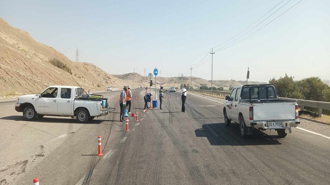 بەپەلە مەڕۆن؛ رێگایەکی دەرەوەی کەلار بووە بەیەک ئاڕاستە