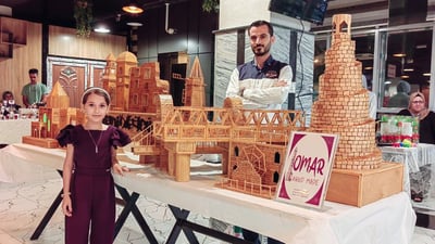 وزير الثقافة يتعهد للموصل بإحياء مهرجان “أبو تمام” خلال معرض لعشرات المواهب (صور)