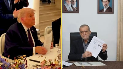 وقع عليه ترامب خلال عشاء مع ماكرون وإيران وقعت إلكترونياً – اتفاق إنهاء الحرب