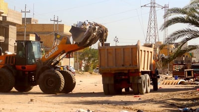 المشخاب حائرة بالنفايات.. البيئة تمنع “العصية” والبديل يبعد أكثر من ساعة!