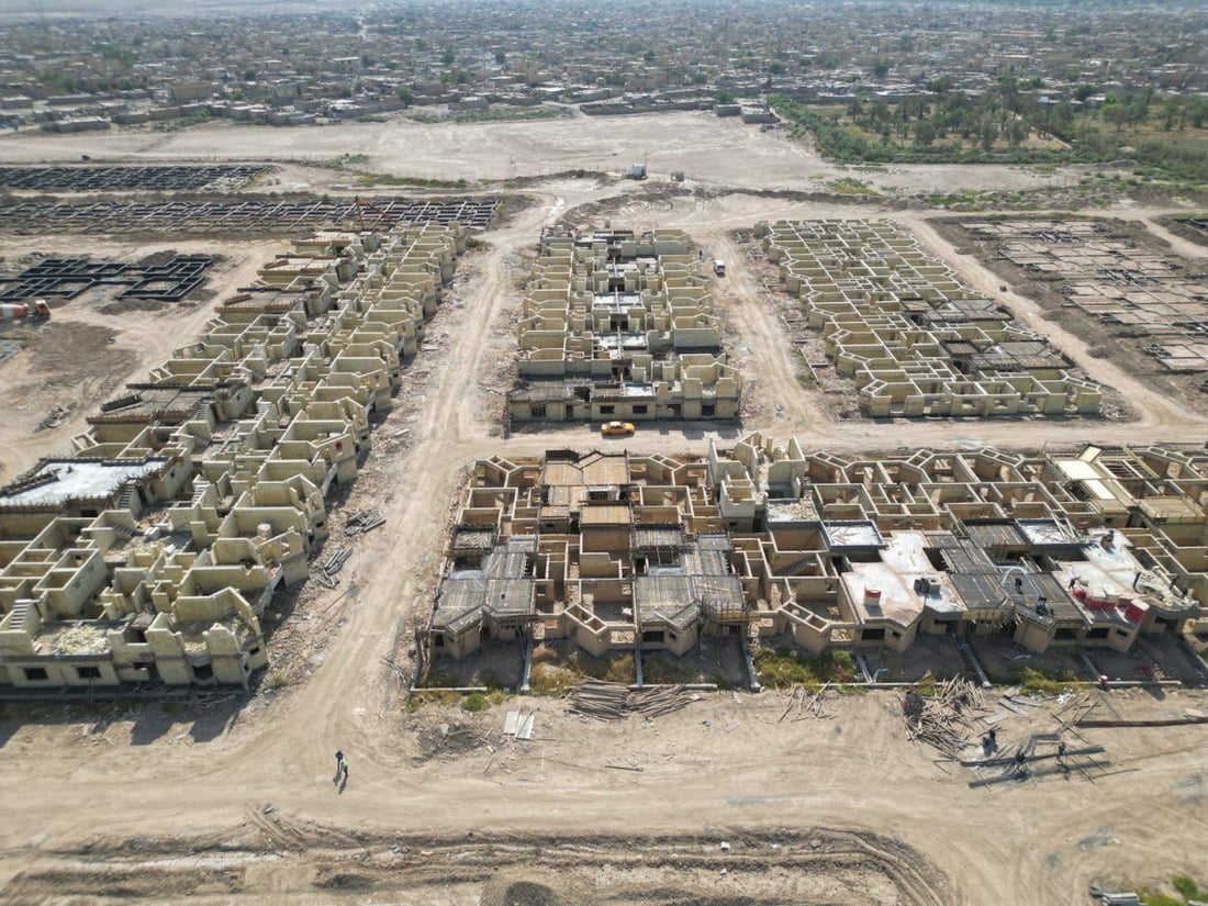 صور من مجمع الشهداء في ميسان: نسبة الإنجاز 22% والانتهاء عام 2027