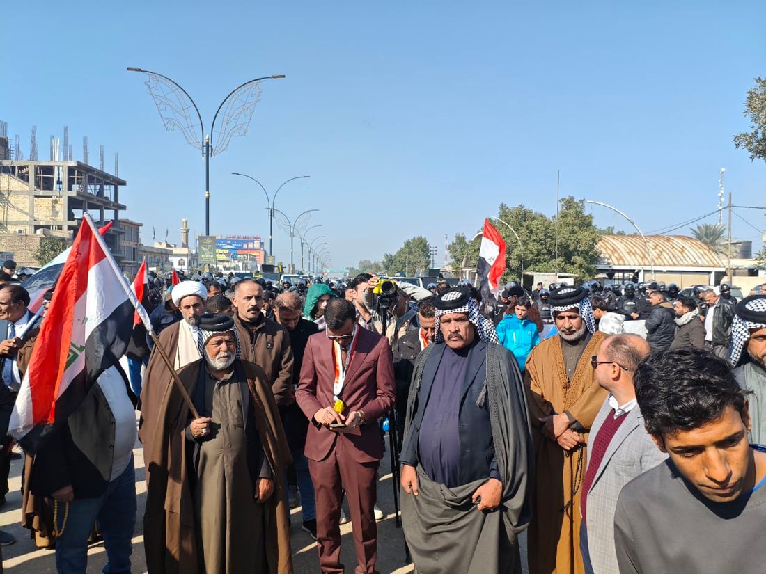 تظاهرة ضد “المحاصصة”.. عضو مجلس بابل محمد المنصوري: لا فائدة منه (صور)