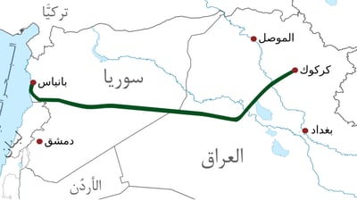 تصدير النفط العراقي عبر سوريا أفضل من الأردن.. خبير يقارن بين العقبة وبانياس