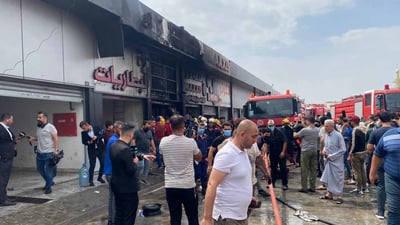 بەرگریی شارستانیی کەرکوک بۆ 964: ئاگرەکە بە تەواوی کۆنترۆڵکرا