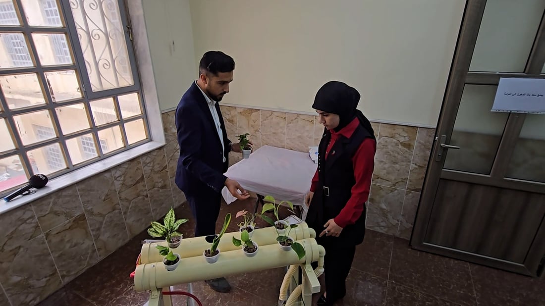 Students launch Nineveh’s first aquaponics farming project