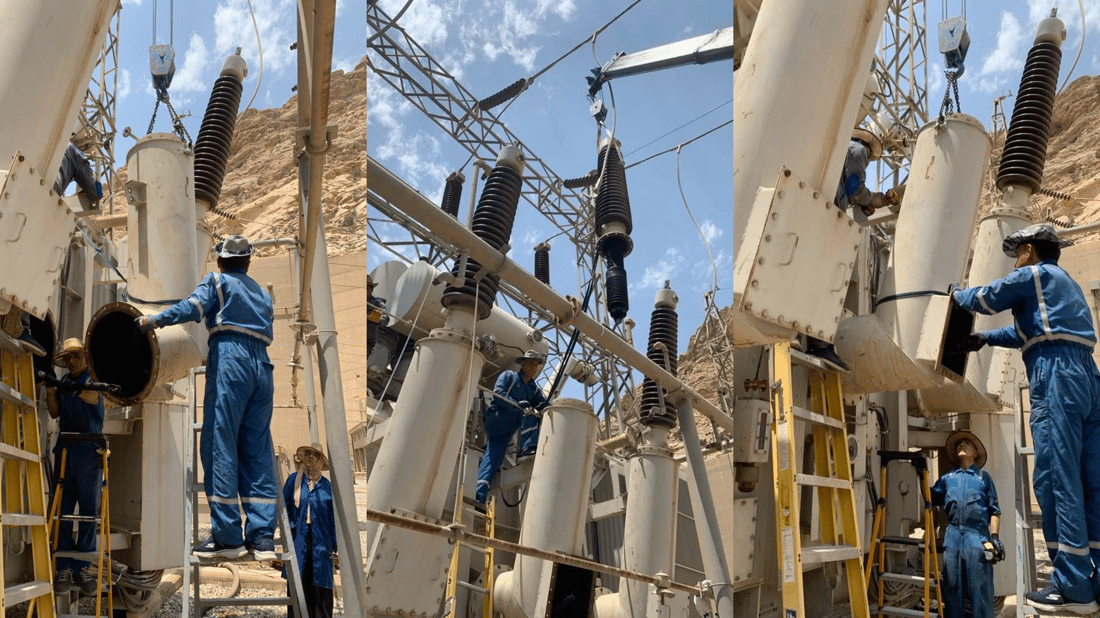 پاش زیاتر لە ساڵێک محاویلەیەکی وێستگەی بەرهەمهێنانی کارەبای دەربەندیخان خرایەوەکار