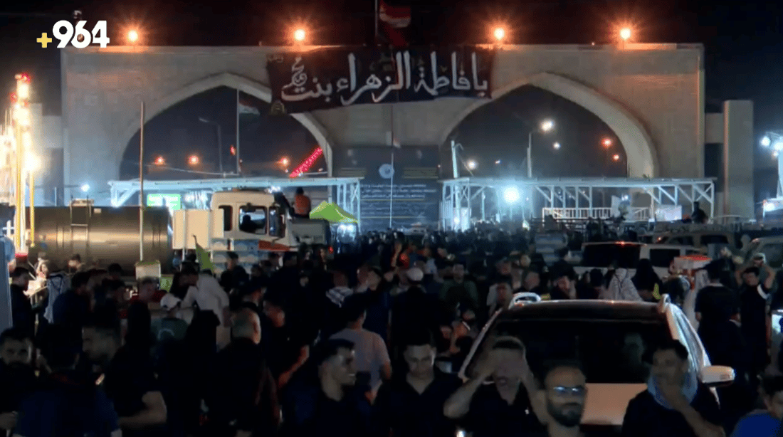 مباشر من منفذ الشلامجة: الإيرانيون والأجانب يدخلون العراق للمشاركة بزيارة الأربعين