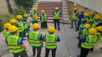 بۆ وەڵامدانەوەی خێرای قەیران 25 فەرمانبەری زانکۆیەک راهێنران