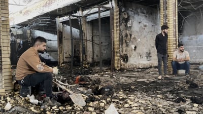 هۆكارى جیاجیا له‌باره‌ى ئاگركه‌وتنه‌وه‌كه‌ى بازاڕى له‌نگه‌ باسده‌كرێت