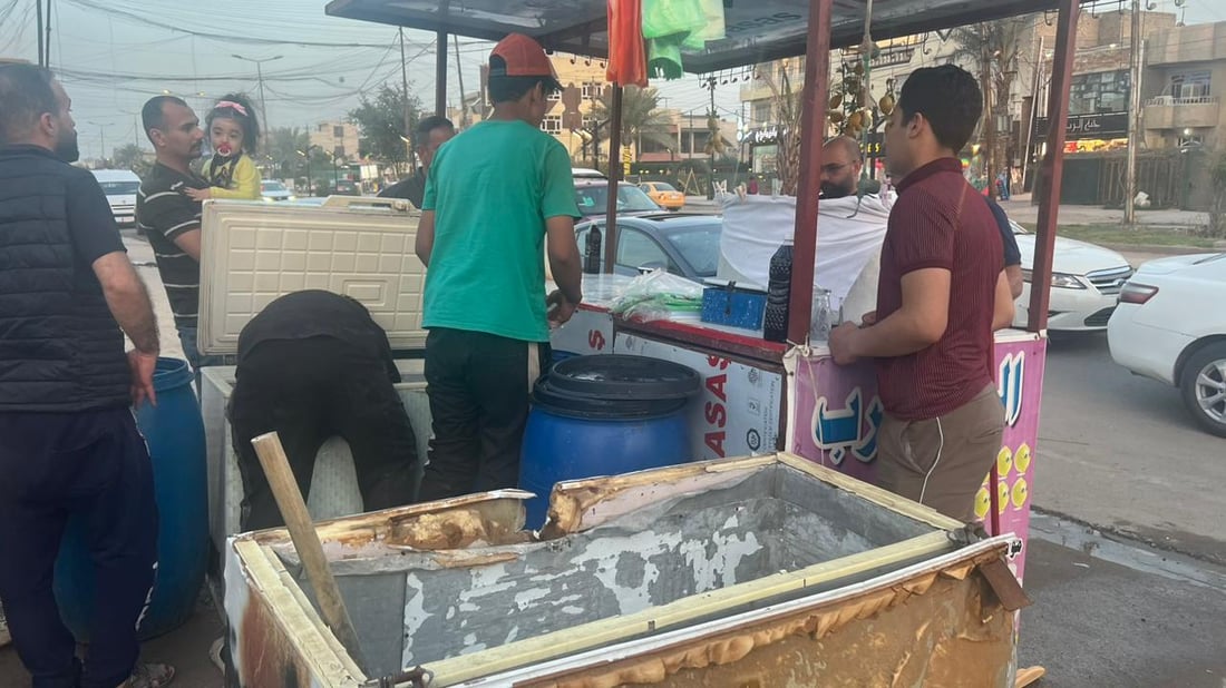 صور: 15 عربة لبيع العصائر واللبن في الغزالية.. و”الرزق على الله”
