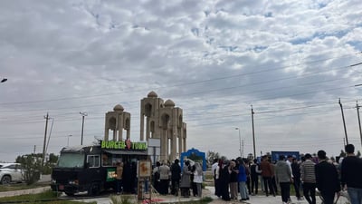 Basra university petroleum engineers society hosts charity bazaar