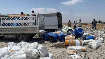 لە قوشتەپە هەڵمەتێکی گەورەی لەناوبردنی ماددەی ماوە بەسەرچوو ئەنجامدرا