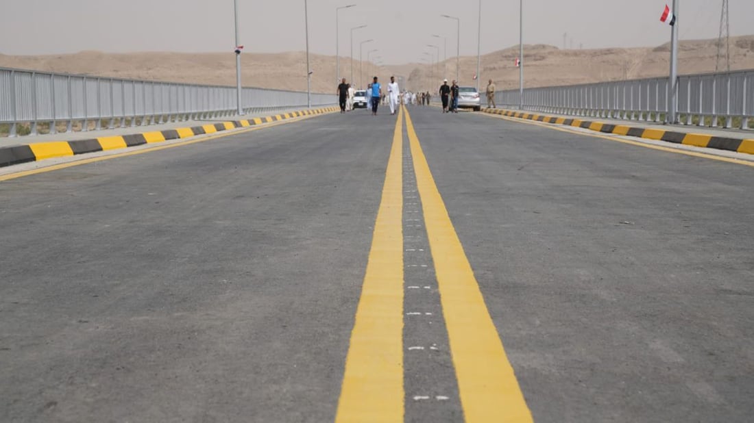 صور من افتتاح جسر “صدر النهر”.. الحياة عادت إلى قرى الحويجة