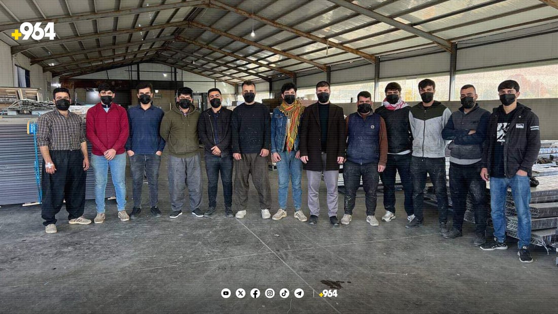 رێنمایی سەلامەتی بە کارمەندی کارگەکانی ئیدارەی راپەڕین دەدرێت