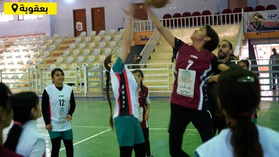 بعقوبة: لاعبات “بلاد الرافدين” يهزمن شهربان بذهبية السلة (فيديو)