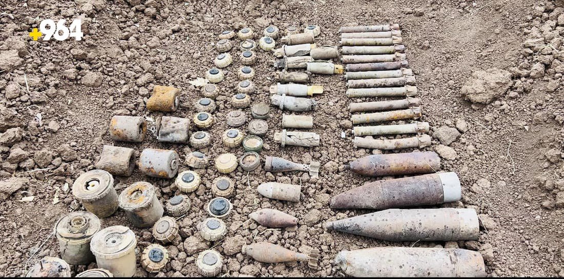 دەزگای مینی هەولێر لە 2024ـدا نزیکەی 13 هەزار پاشماوەی جەنگی لەناوبردووە