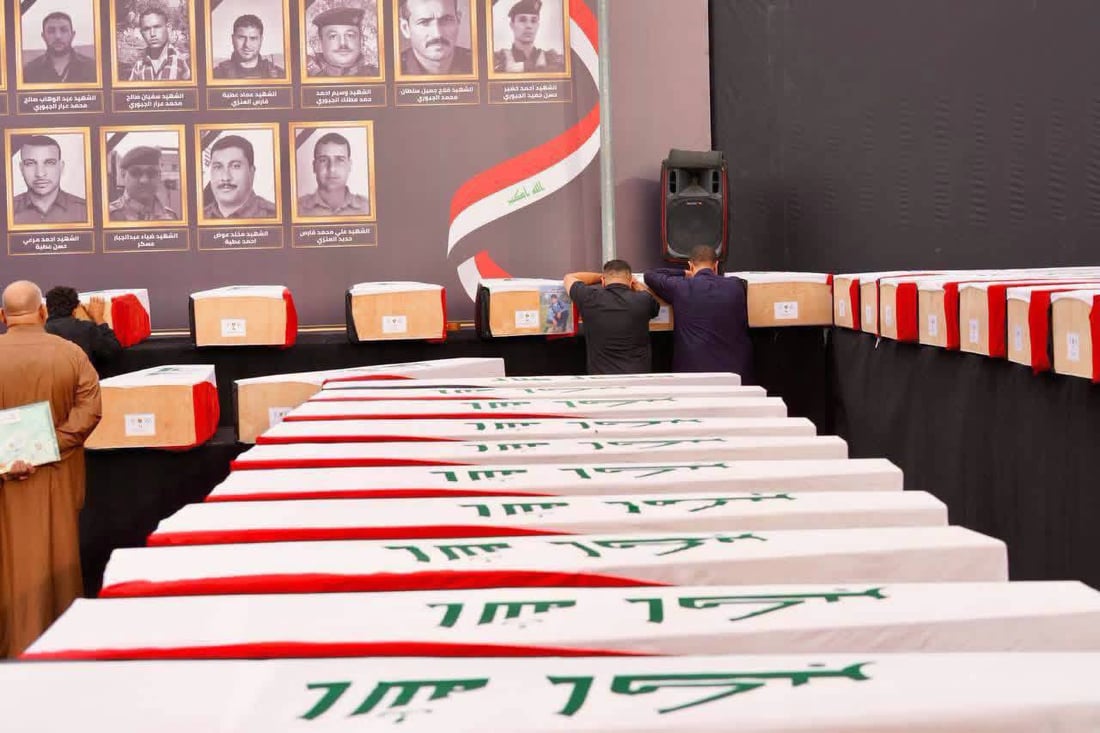 نينوى تشيع رفاة 47 من ضحايا داعش.. أعدمهم التنظيم عند دخوله الموصل