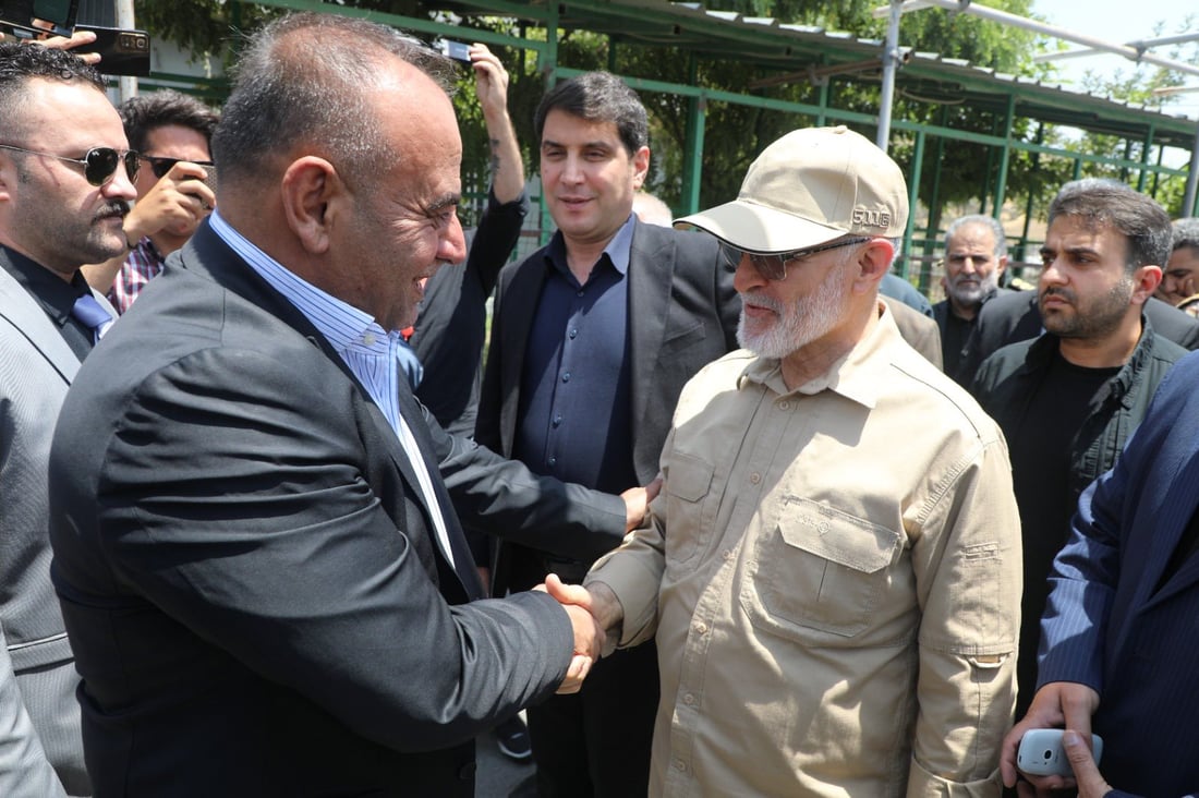 جێگرى وه‌زیرى ناوخۆى ئێران سه‌ردانى مه‌رزى باشماخى كرد