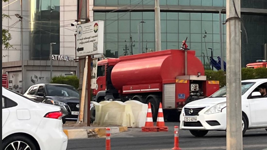 ئاگر له‌ ئارتی بانكی هه‌ولێر كه‌وته‌وه‌